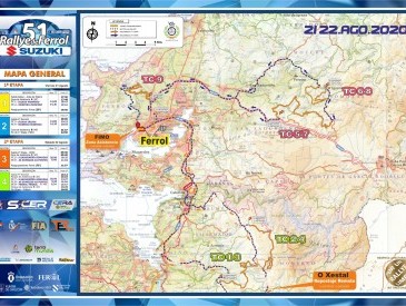 Presentado el recorrido del 51 Rallye de Ferrol – Suzuki