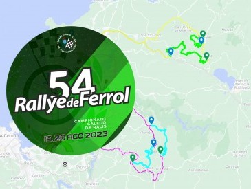 Os días 19 e 20 de Agosto celebrase o 54º Rallye de Ferrol.